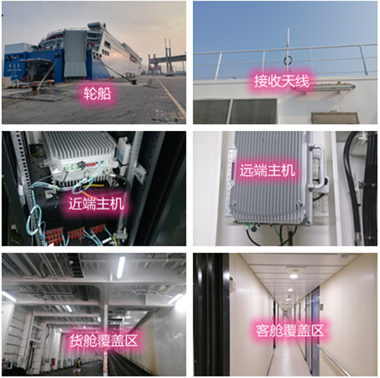  五台海上游轮轮船渔船覆盖案例