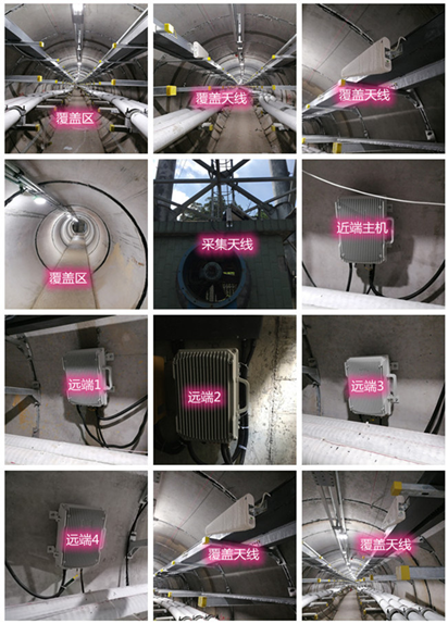  五台电力管廊覆盖天线方案案例
